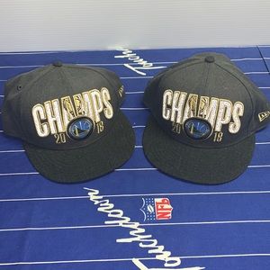Pair Golden State Warriors 2018 Championship Hats
